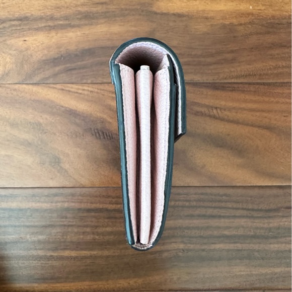 Vintage Authentic Louis Vuitton Damier Ebene Magnolia Rose Pink Clapton Wallet - Picture 6 of 17